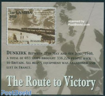 Gambia 2005 The Route To Victory S/s, Dunkirk, Mint NH, History - Militarism - World War II - Militaria