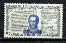 Henri IV Et L'Edit De Nantes - Neufs