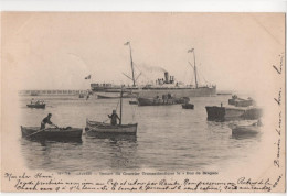 Alger - Denart Du Courrier Transatlantique Le Duc De Bragance - & Boat - Algiers