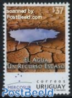 Uruguay 2004 Mercosur, Water Protection 1v, Mint NH, Nature - Water, Dams & Falls - Uruguay