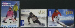 Australia 2011 Skiing 3v, Mint NH, Sport - Skiing - Neufs