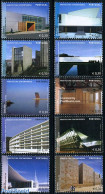 Portugal 2007 Lisbon Architecture Triennale 10v, Mint NH, Art - Modern Architecture - Nuovi