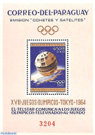 Paraguay 1964 Space Exploration, Olympic Games S/s, Mint NH, Sport - Transport - Various - Olympic Games - Space Explo.. - Geographie