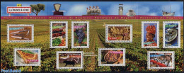 France 2004 Regions 10v M/s, Mint NH, Health - Nature - Performance Art - Sport - Transport - Bread & Baking - Food & .. - Unused Stamps