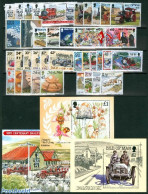 Isle Of Man 1995 Yearset 1995, Complete, 40v + 3s/s, Mint NH, Various - Yearsets (by Country) - Unclassified