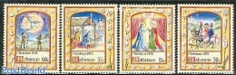 Bahamas 1992 Christmas 4v, Mint NH, Religion - Angels - Christmas - Christentum