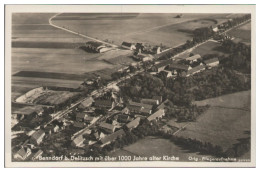 MW25496/ Benndorf B. Delitzsch  Foto  AK Seltenes Strähle Luftbild Ca. 1938 - Autres & Non Classés