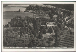 MW25595/ Gera Waldkrankenhaus Foto  AK Seltenes Strähle Luftbild 30er Jahre - Andere & Zonder Classificatie