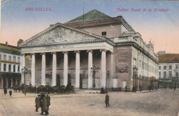 BELG391  --   BRUXELLES  --   THEATRE ROYAL DE LA MOUNAIE --  1914 - Otros & Sin Clasificación