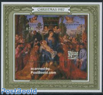 Niue 1987 Christmas, Durer S/s, Mint NH, Religion - Christmas - Art - Dürer, Albrecht - Paintings - Natale