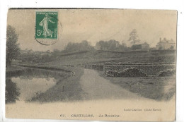 Châtillon-en-Bazois (58) : Le Stockage Du Bois Du Morvan Au Hameau De La Boulaine Env 1910 PF. - Chatillon En Bazois
