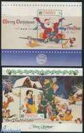 Saint Vincent & The Grenadines 1991 Christmas, Disney 2 S/s, Mint NH, Religion - Christmas - Art - Disney - Natale