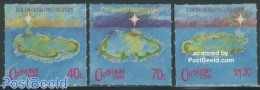 Cocos Islands 1990 Christmas 3v, Mint NH, Religion - Christmas - Natale