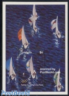 Grenada 1995 Olympic Games S/s, Sailing, Mint NH, Sport - Transport - Olympic Games - Sailing - Ships And Boats - Sailing