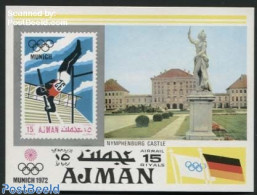 Ajman 1971 Olympic Games S/s, Mint NH, Sport - Olympic Games - Adschman