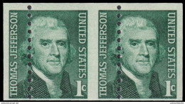 USA 1968: MNH, Perforation Error, Thomas Jefferson, President, Paleontologist, Scott 1278 - Sonstige & Ohne Zuordnung