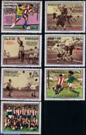 Paraguay 1986 World Cup Football Mexico 7v, Mint NH, Sport - Football - Paraguay
