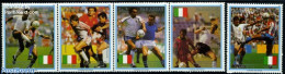 Paraguay 1989 World Cup Football 5v, Mint NH, Sport - Football - Paraguay
