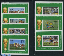 Sao Tome/Principe 1978 World Cup Football 7 S/s, Mint NH, Sport - Football - São Tomé Und Príncipe