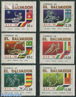 El Salvador 1994 World Cup Football 6v, Mint NH, Sport - Football - Salvador