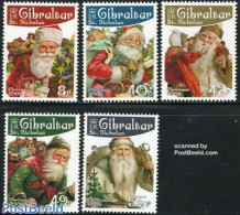 Gibraltar 2006 Christmas 5v, Mint NH, Religion - Christmas - Natale