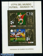 Equatorial Guinea 1974 World Cup Football S/s, Mint NH, Sport - Football - Äquatorial-Guinea