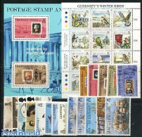 Guernsey 1990 Yearset 1990 (18v+2s/s), Mint NH, Various - Yearsets (by Country) - Unclassified