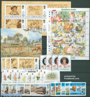 Guernsey 1992 Yearset 1992 (28v+3s/s), Mint NH, Various - Yearsets (by Country) - Zonder Classificatie