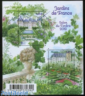 France 2011 Gardens S/s, Mint NH, Nature - Gardens - Art - Castles & Fortifications - Unused Stamps