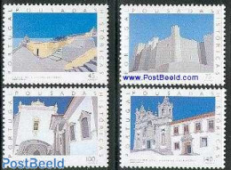 Portugal 1994 Pousadas 4v, Mint NH, Various - Hotels - Tourism - Art - Architecture - Castles & Fortifications - Neufs