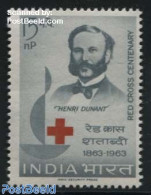 India 1963 Red Cross Centenary 1v, Mint NH, Health - Red Cross - Neufs