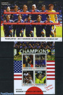 Micronesia 2011 Woman Football 10v (2 M/s), Mint NH, History - Sport - Women - Football - Unclassified