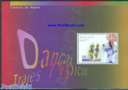 Angola 2001 Tradional Costumes S/s, Mint NH, Various - Costumes - Folklore - Kostüme