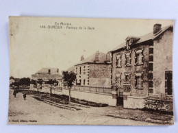 OUROUX En Morvan (58) : Avenue De La Gare - Duciel édit. - 1932 - Other & Unclassified