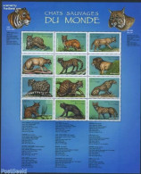 Congo Dem. Republic, (zaire) 2000 Catlikes 12v M/s, Mint NH, Nature - Animals (others & Mixed) - Cat Family - Autres & Non Classés