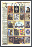 Guinea, Republic 2000 Millennium, 1400-1450 17v M/s, Mint NH, History - History - Kings & Queens (Royalty) - Art - Pri.. - Familles Royales