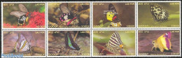Laos 2003 Butterflies 8v [+++], Mint NH, Nature - Butterflies - Laos