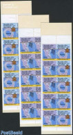 Marshall Islands 1985 Maps 3 Booklets, Mint NH, Various - Stamp Booklets - Maps - Unclassified