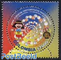 Colombia 2004 National Games 1v, Mint NH, Sport - Various - Sport (other And Mixed) - Round-shaped Stamps - Colombia