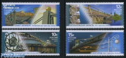 Russia 2011 Bridges 4v, Mint NH, Art - Bridges And Tunnels - Ponts