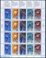 United States Of America 1994 Olympic Winter Games M/s (with 4 Sets), Mint NH, Sport - Ice Hockey - Olympic Winter Gam.. - Nuevos