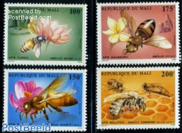 Mali 1987 Bees 4v, Mint NH, Nature - Bees - Insects - Mali (1959-...)