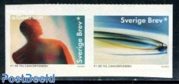 Sweden 2012 Cancer Fund 2v S-a, Mint NH, Health - Health - Unused Stamps