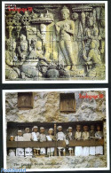 Gambia 1993 Indopex 2 S/s, Mint NH, Philately - Art - Sculpture - Beeldhouwkunst