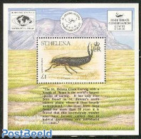 Saint Helena 1995 Small Animals S/s, Mint NH, Nature - Animals (others & Mixed) - Insects - Saint Helena Island