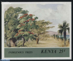 Kenia 1986 Trees S/s, Mint NH, Nature - Trees & Forests - Rotary, Lions Club