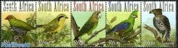 South Africa 2011 Birds 5v [::::], Mint NH, Nature - Birds - Birds Of Prey - Parrots - Nuovi