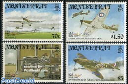 Montserrat 2000 Stamp Show 2000 4v, Mint NH, Transport - Aircraft & Aviation - Flugzeuge