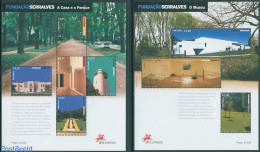 Portugal 2005 Serralves Foundation 2 S/s, Mint NH, Art - Modern Architecture - Museums - Unused Stamps