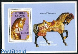 Sierra Leone 1990 Carousel, Horse S/s, Mint NH, Nature - Various - Horses - Fairs - Other & Unclassified
